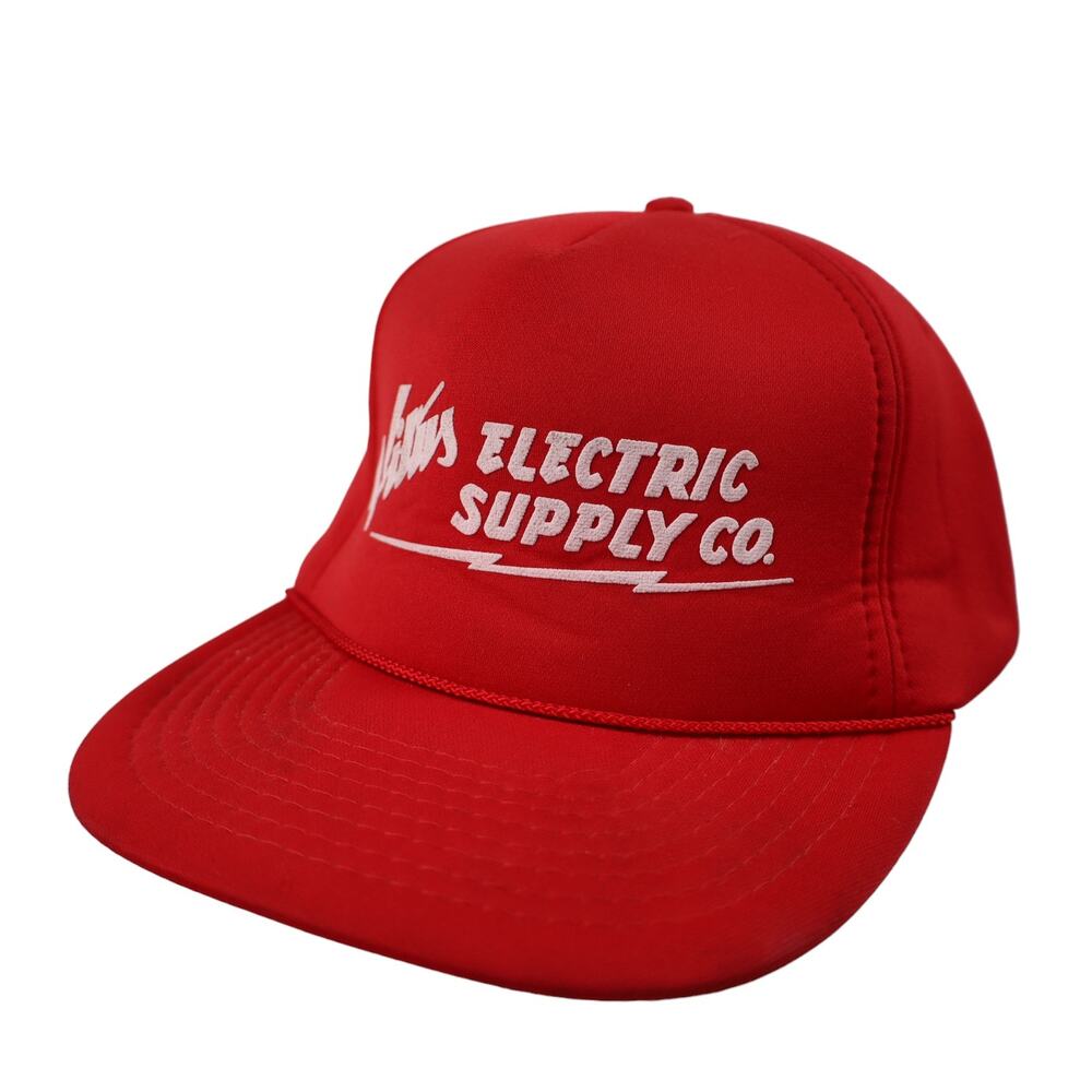 Vintage Vitus Electric Supply Co. Mesh Snapback Trucker Hat